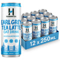 HumaniTea Earl Grey Oat Milk Latte – London Fog Tea Drink (12 x 250ml)