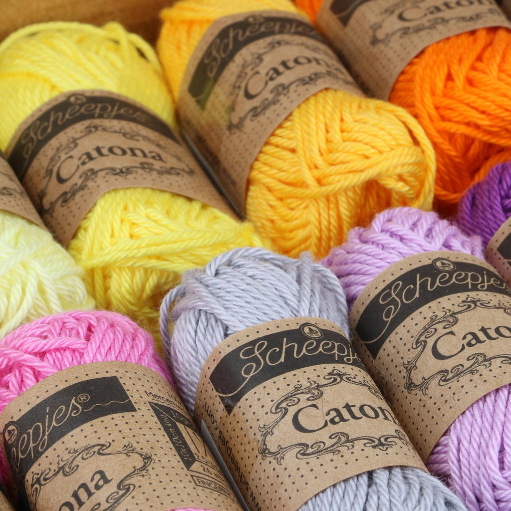 Scheepjes Catona Colour Pack – 109 Mercerized Cotton Yarn Balls