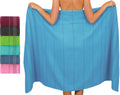 Betz XXL Bath Towel – 100% Cotton Beach & Sauna Towel, 90x180 cm, Aqua