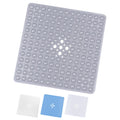 Yorkshire Bedding Non-Slip Bath Mat – PVC Shower Mat with Suction Cups