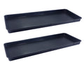 Britten & James Set of 2 Growbag Super Trays - 100cm x 40cm Garden Trays