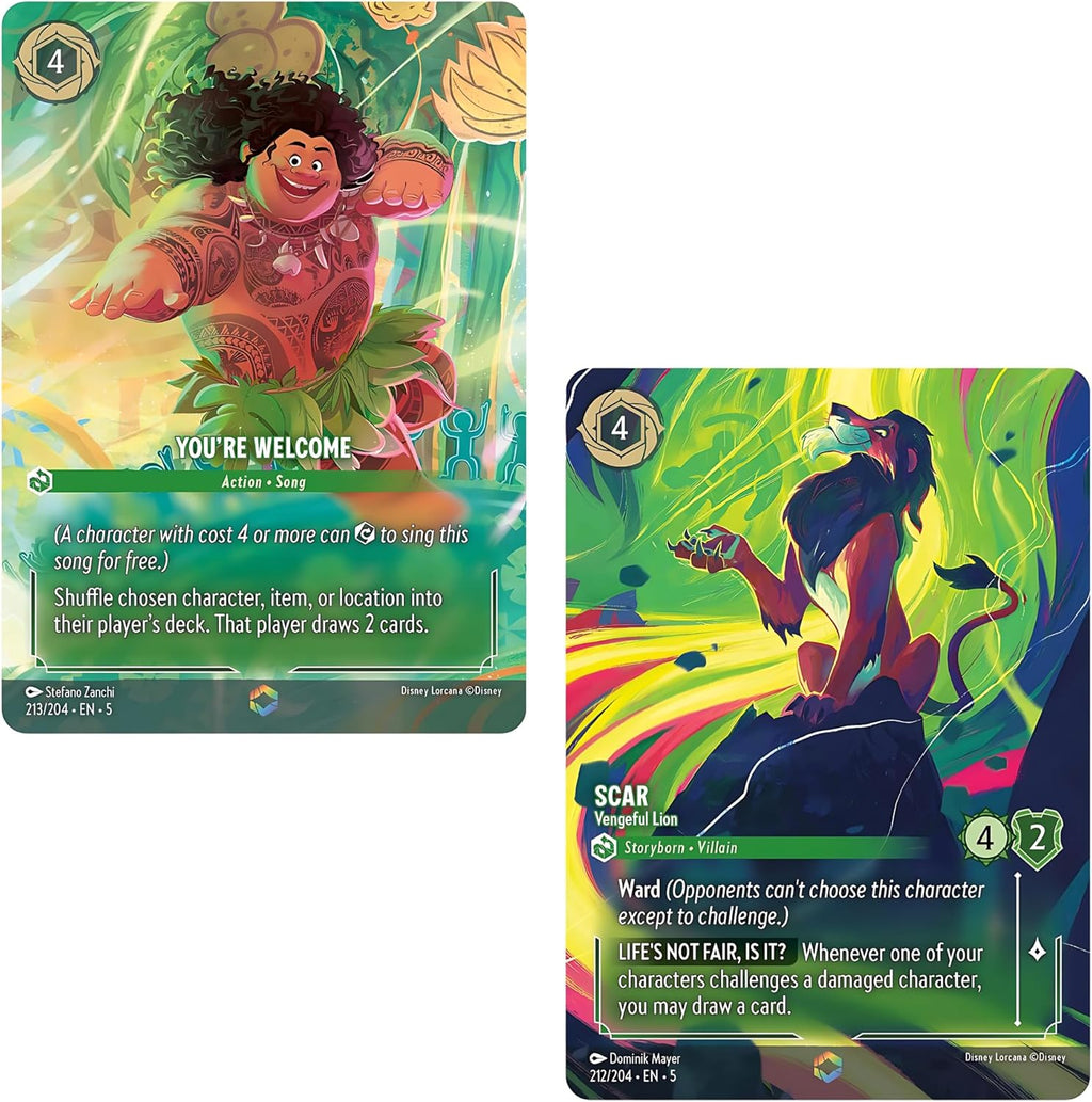 Disney Lorcana TCG: Shimmering Skies Booster Pack - Trading Cards