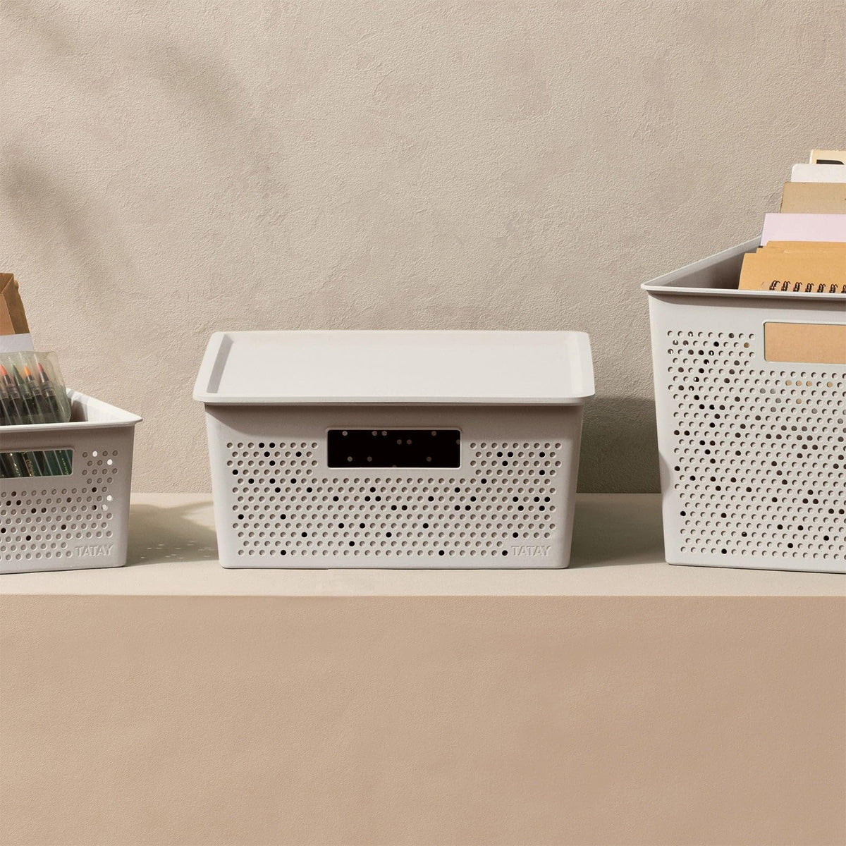 TATAY Storage Basket Bohol 12 L Optimal Ventilation Modular Storage Design - image 4
