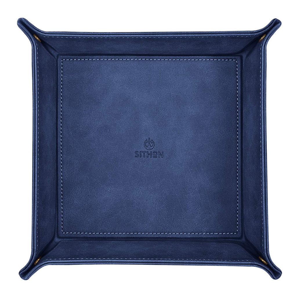 SITHON Valet Tray Premium PU Leather Desktop Storage Organizer - image 2