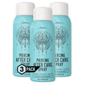 Base Laboratories Piercing Aftercare Saline Spray - 4oz Solution, 3 Pack