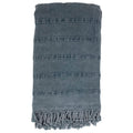 Jolof Store Peshtemal Hammam Towel – 100% Cotton Beach Sheet, Anthracite