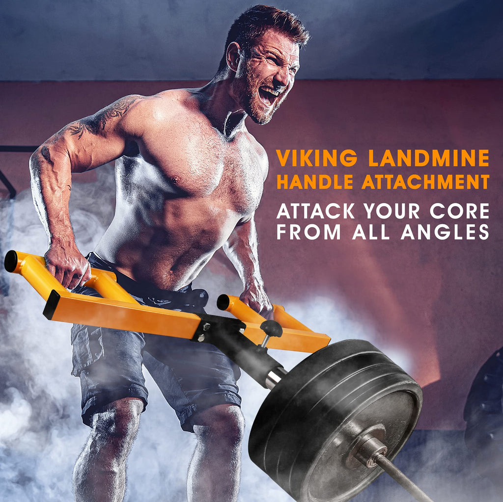 Yes4All Viking Press Landmine Handle Attachment for 2" Olympic Barbell