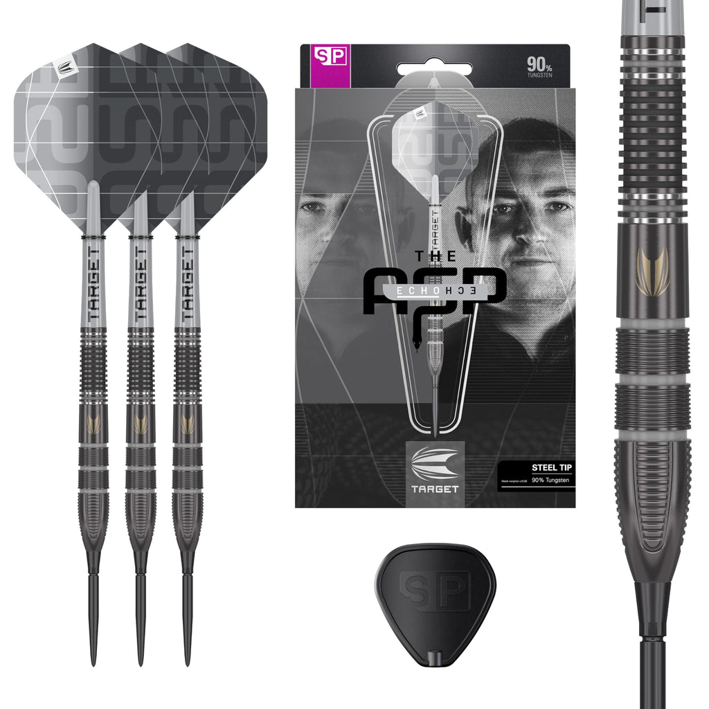 Target Darts Nathan Aspinall x ECHO 90% Tungsten Steel Tip Darts - 23g