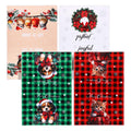 Gosknor 4-Piece Christmas Kitchen Towels | Microfiber Dish Towels