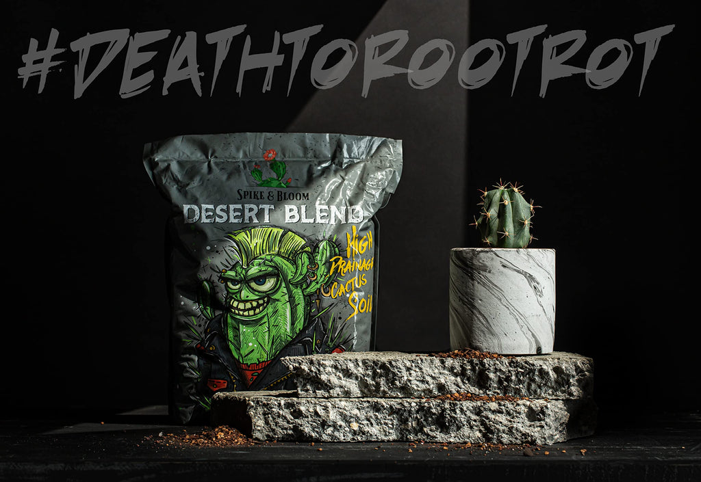 Spike and Bloom Cactus Soil Mix with Mycorrhizal Fungi - High Drainage, 8lb