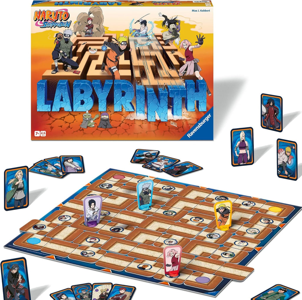 Ravensburger Naruto Shippuden Labyrinth Family Strategy Board Game