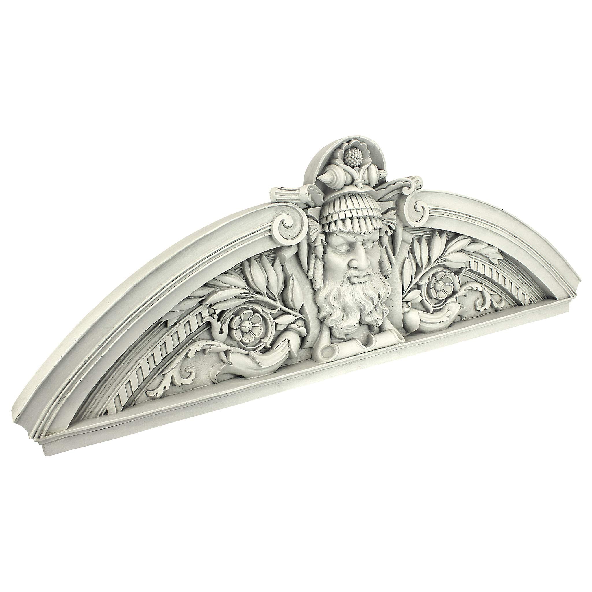 Design Toscano Prometheus Rebel Titan Wall Pediment - Faux Stone