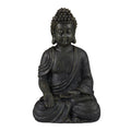 Relaxdays Buddha Garden Statue – 30cm Weatherproof Polyresin Figurine