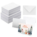 Jolof Store 50 Pack Blank Watercolor Cards | 140lb 100% Cotton 4x6 Inch