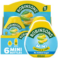 Robinsons Mini Lemon and Lime Squash - Sugar Free Drink - 6 x 66ml Packs