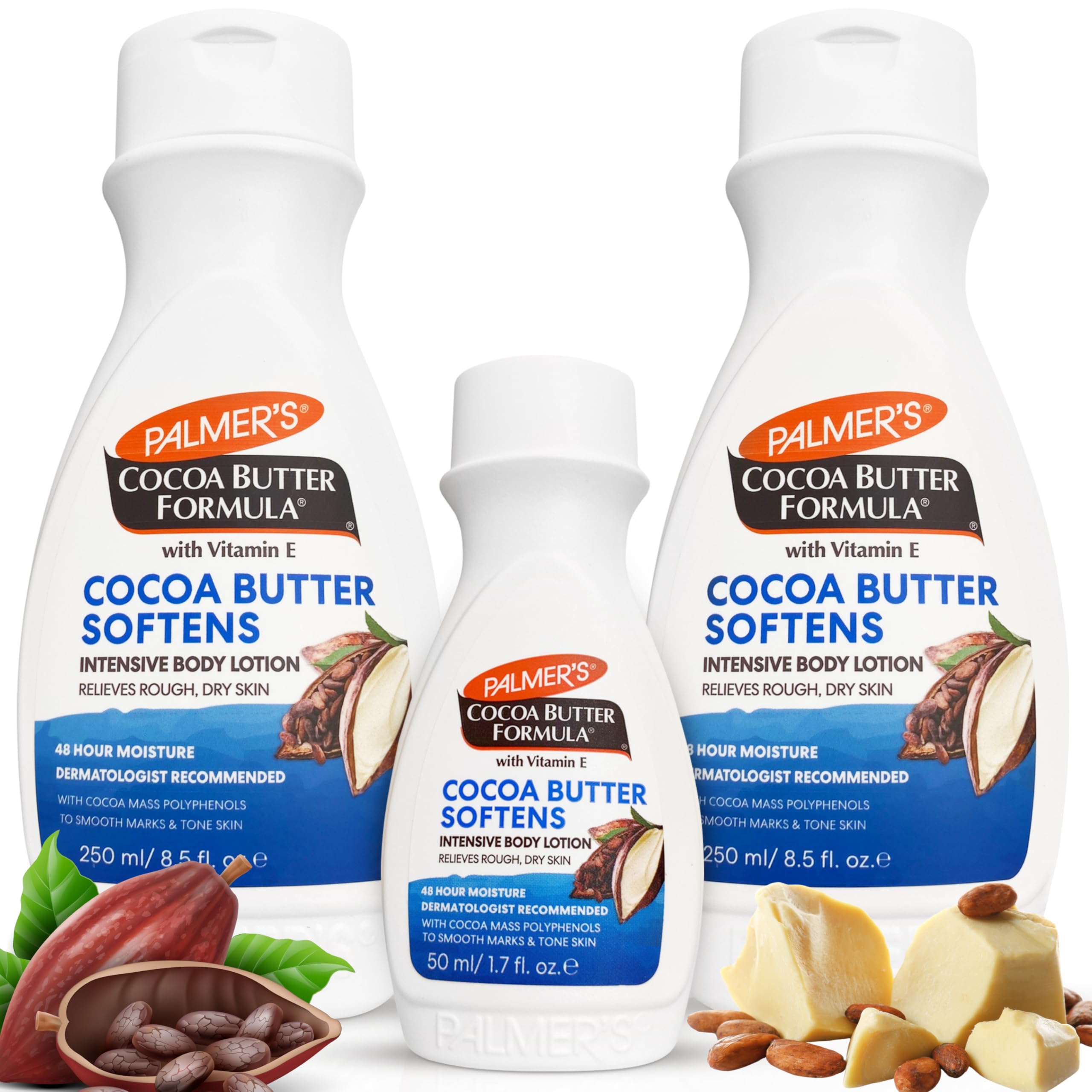 Palmer's Cocoa Butter Body Lotion with Vitamin E - 3 Bottle Bundle