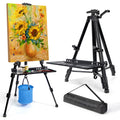 WIIGO Art Easel Stand – Adjustable 155cm Aluminum Tripod for Floor & Table