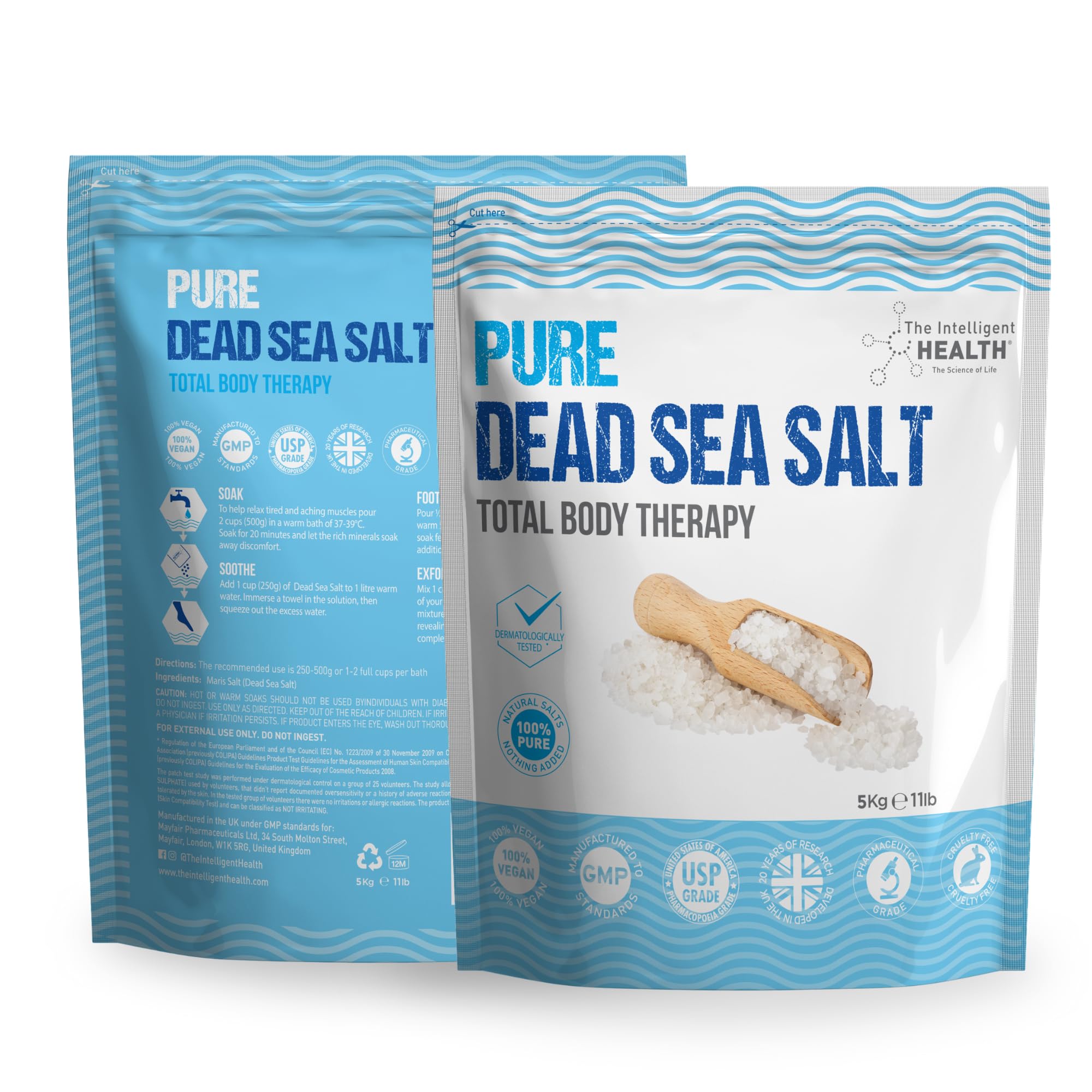 Jolof Store Pure Dead Sea Salt – Natural Muscle Recovery Bath Salts, 5kg
