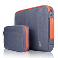 Voova 15.6 Inch Waterproof Laptop Sleeve with Accessories Pouch – Dark Grey