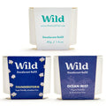 Wild Natural Refillable Deodorant Variety Pack – Aluminium Free, 3 Scents