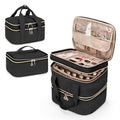 Yarwo 3-Layer Nail Polish Organiser – Detachable 48 Bottle Travel Case