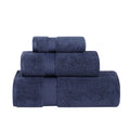 Jolof Store 3-Piece Zero Twist Cotton Bath Towel Set – Midnight