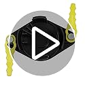 FourShow Bladed Trimmer Head with 20 Replacement Blades for Ryobi