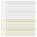 PATIKIL 304 Stainless Steel Lanyard Hooks | 80 Pcs Spring Snap Metal Clips