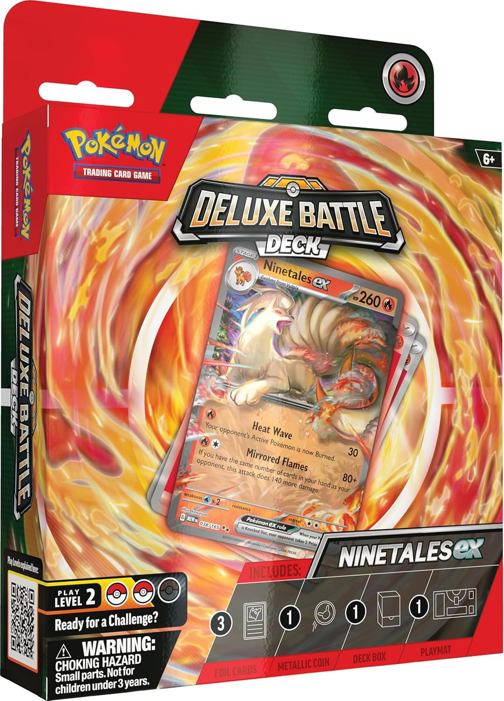 Pokemon TCG: Ninetales ex Deluxe Battle Deck - 60-Card Strategy Set