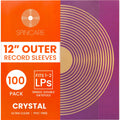 100x 12 Inch Vinyl Record Sleeves – Crystal Clear LP Covers