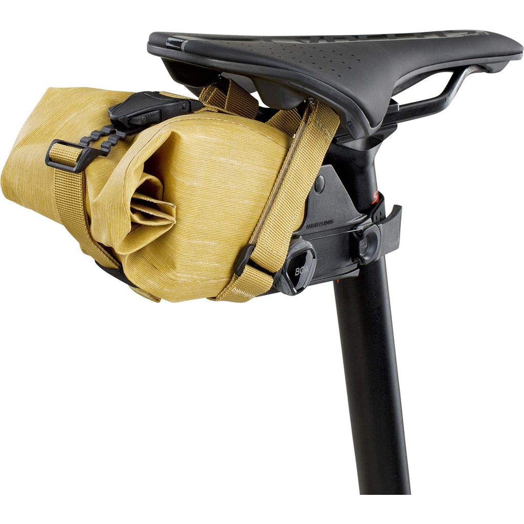 EVOC Seat Pack BOA L - 3L Waterproof Bike Saddle Bag | Clay Yellow