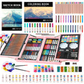 Kinspory 139 PCS Kids Art Set | Deluxe Painting & Drawing Kit - Rose Pink