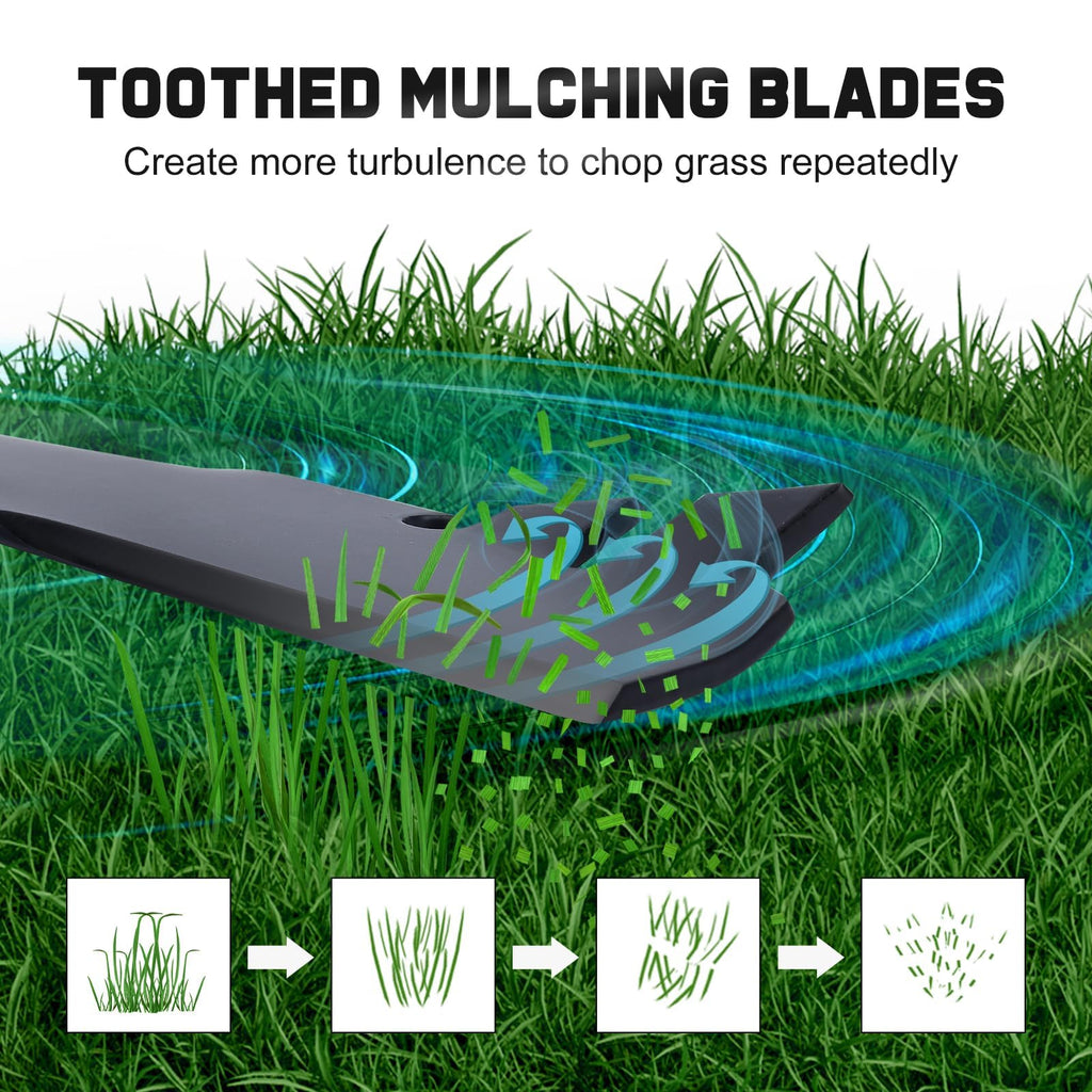 Grasscool 30" Mulching Blades for Toro TimeMaster 20199 20200 (2-Pack)