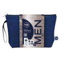 NIVEA MEN Sensitive Skincare Gift Set | 5-Piece Grooming Kit with Washbag