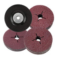 Dyna-Living 115mm Fiber Discs for Angle Grinder - 30Pcs Mixed Grits
