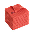 SFTXEY 100% Cotton Kitchen Tea Towels – 10 Pack Waffle Weave Dishcloths