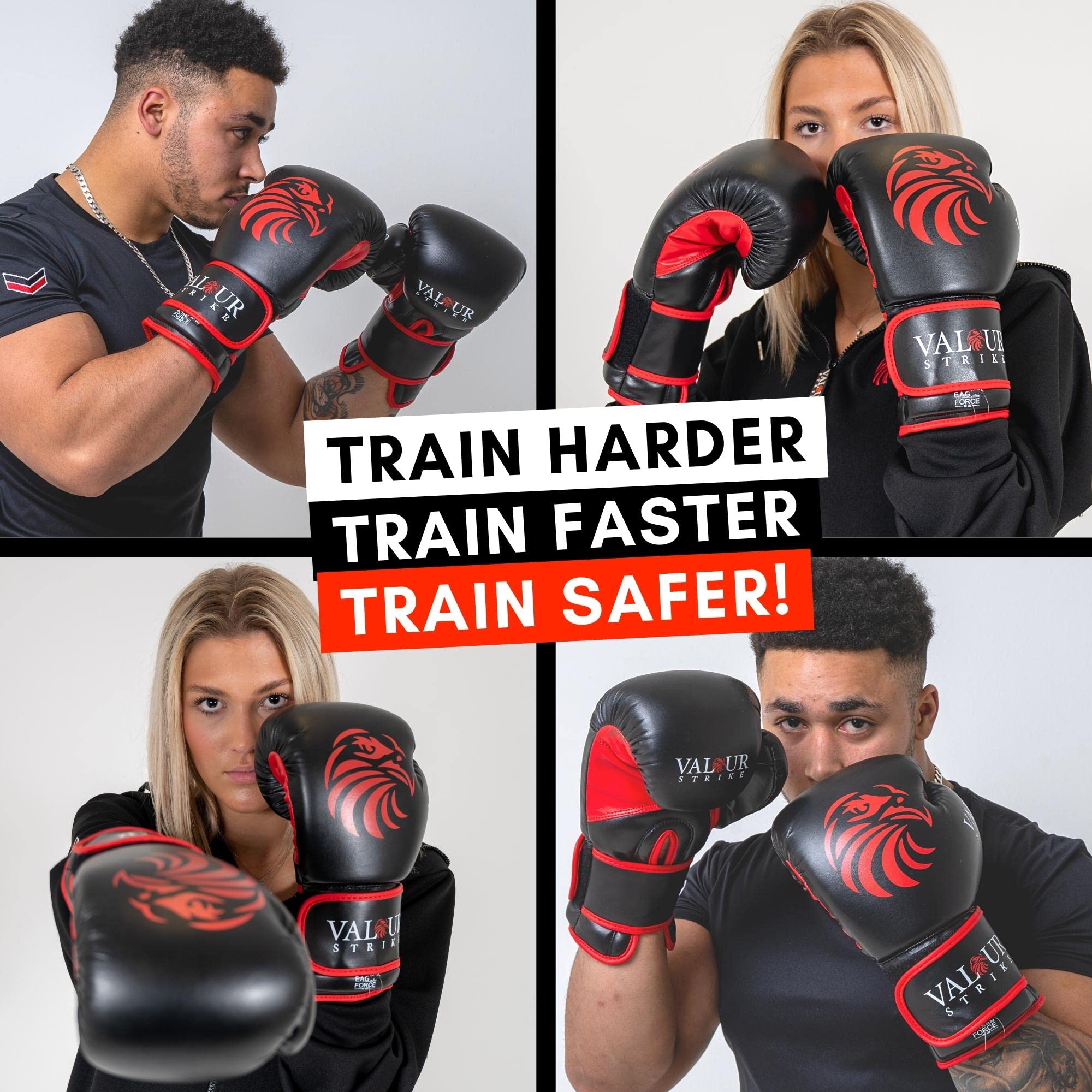 Valour Strike Eagle Force Boxing Gloves | Pro Sparring MMA Muay Thai
