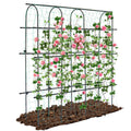 Kalolary 6x6ft Garden Cucumber Trellis – U-Frame Rustproof Metal Plant Support