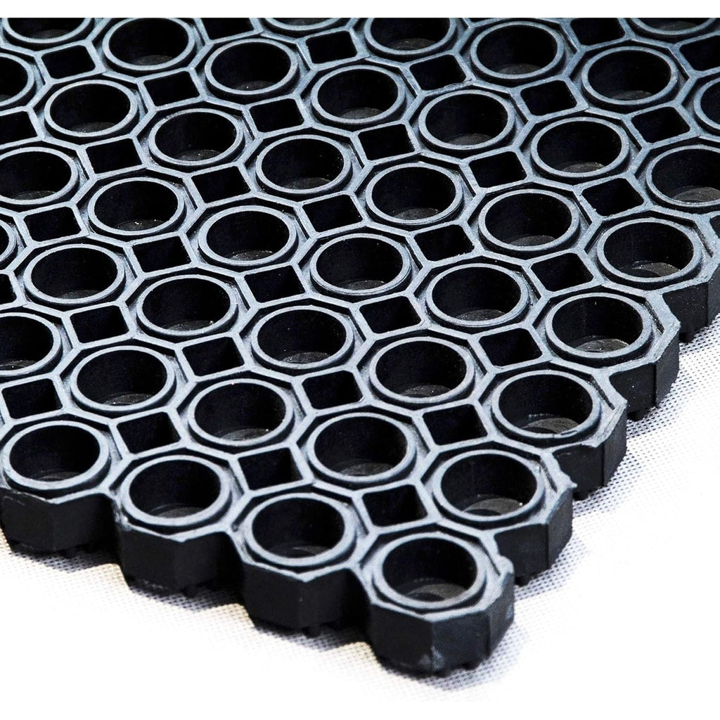 Ultralux Heavy Duty Rubber Drainage Mat – Anti-Slip Floor Mat, 150x100cm
