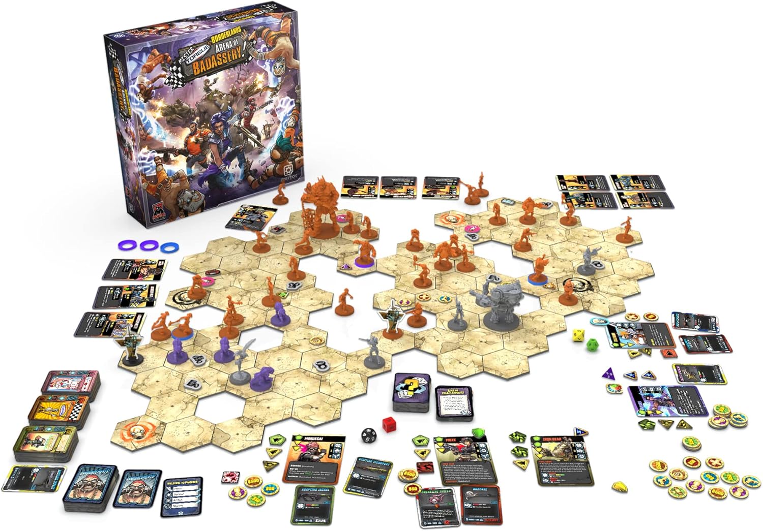 Borderlands: Mister Torgue's Arena of Badassery Strategy Board Game