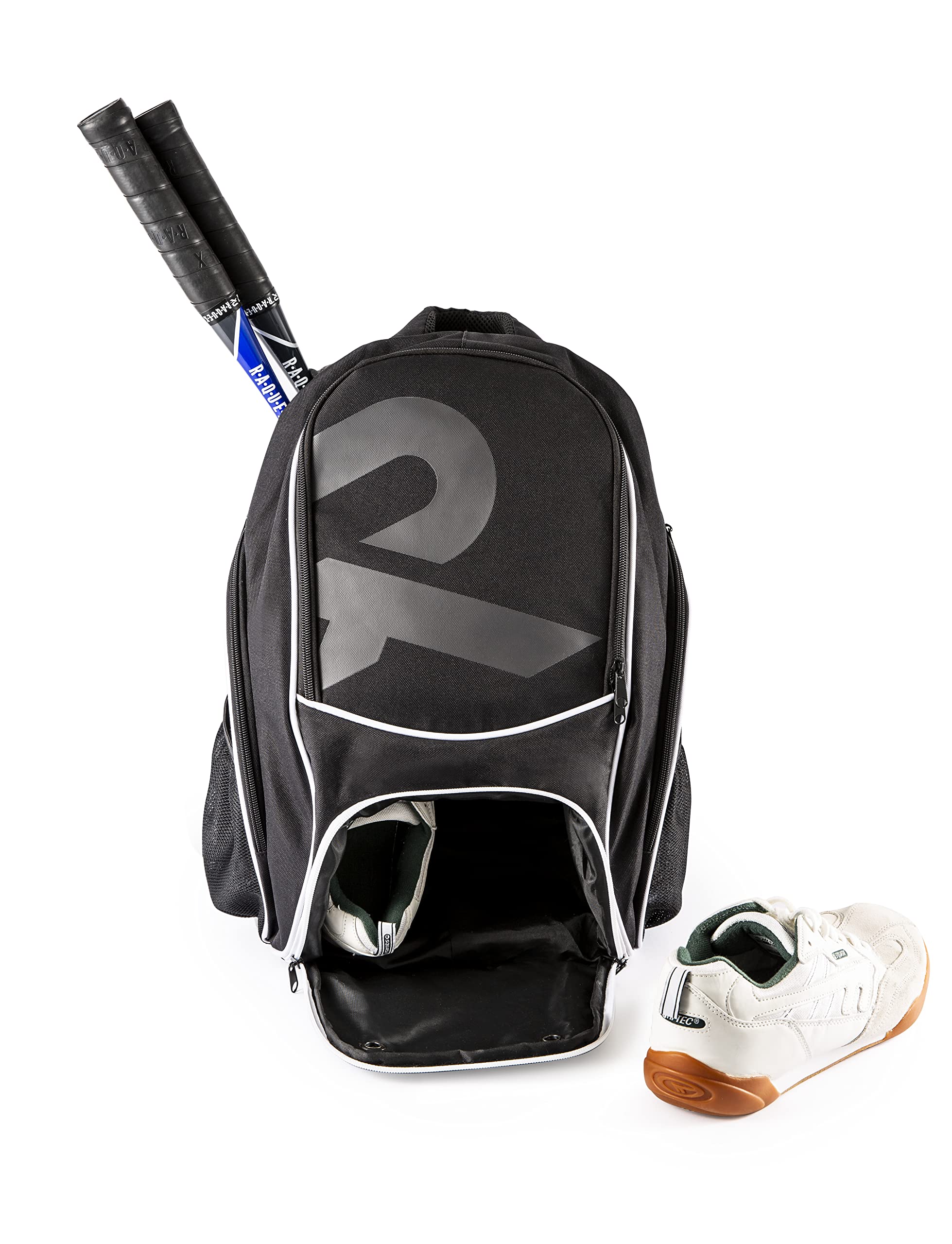 Raquex Racket Sports Backpack – Tennis & Squash Bag with Shoe Compartment