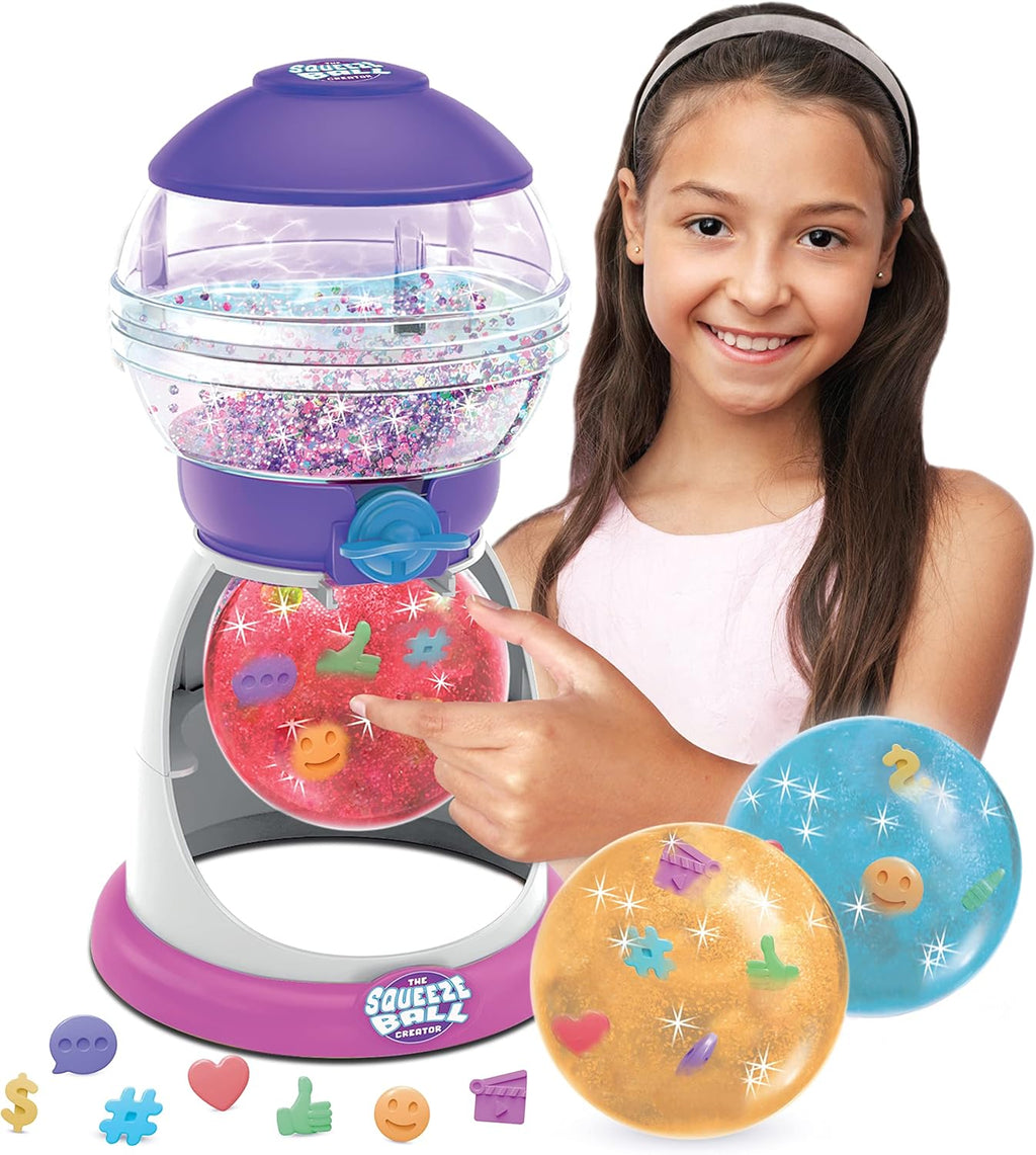 Snaps Squeeze Ball Creator – DIY Sensory Fidget Toy Kit with Emoji Icons