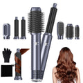 Jolof Store 6-in-1 Air Styler | Auto-Wrap Hair Curler & Blow Dry Brush