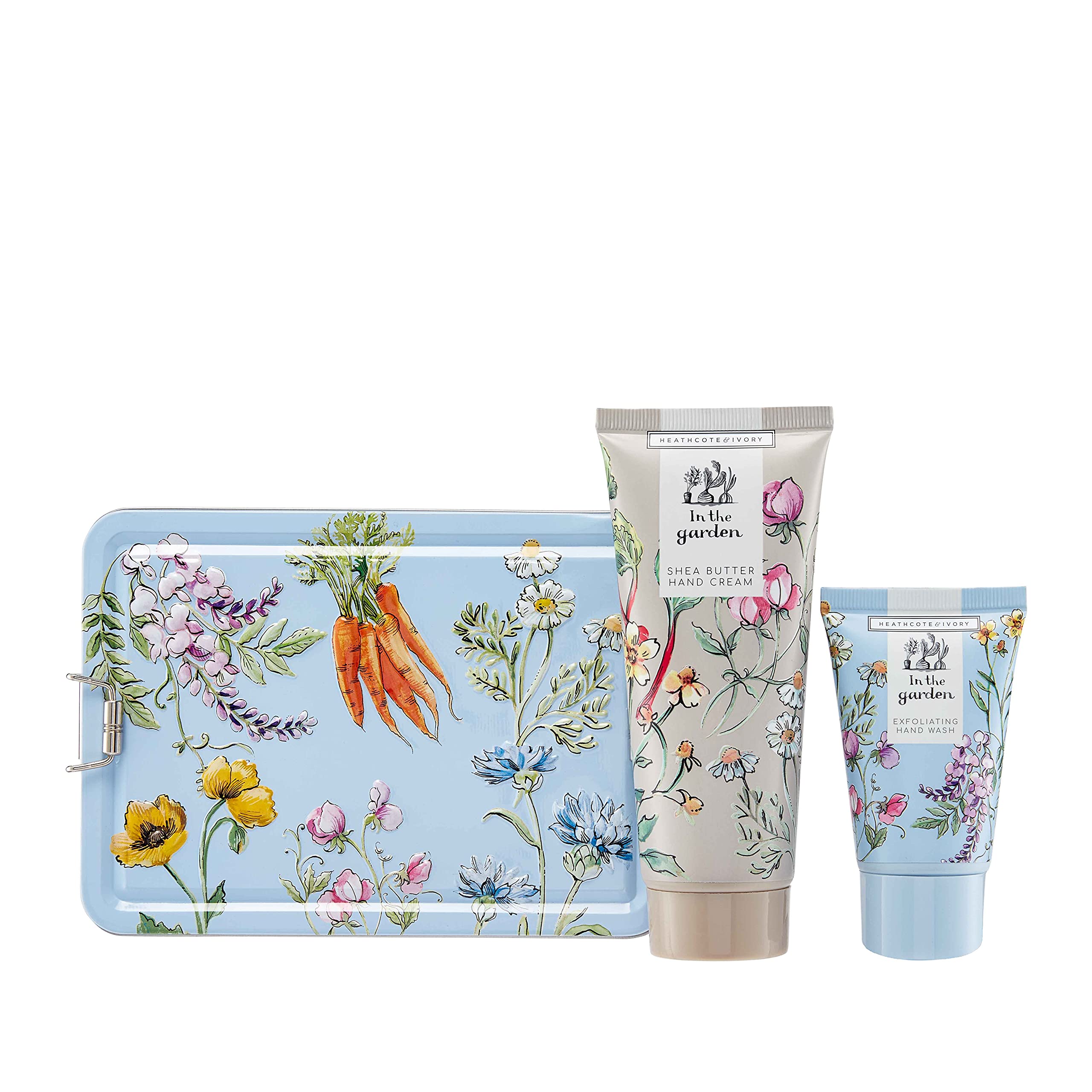 Heathcote & Ivory Gardeners Hand Care Gift Set - Shea Butter & Rhubarb