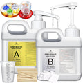 Crystal Clear Epoxy Resin Kit – 2.4L Self-Leveling Art Resin