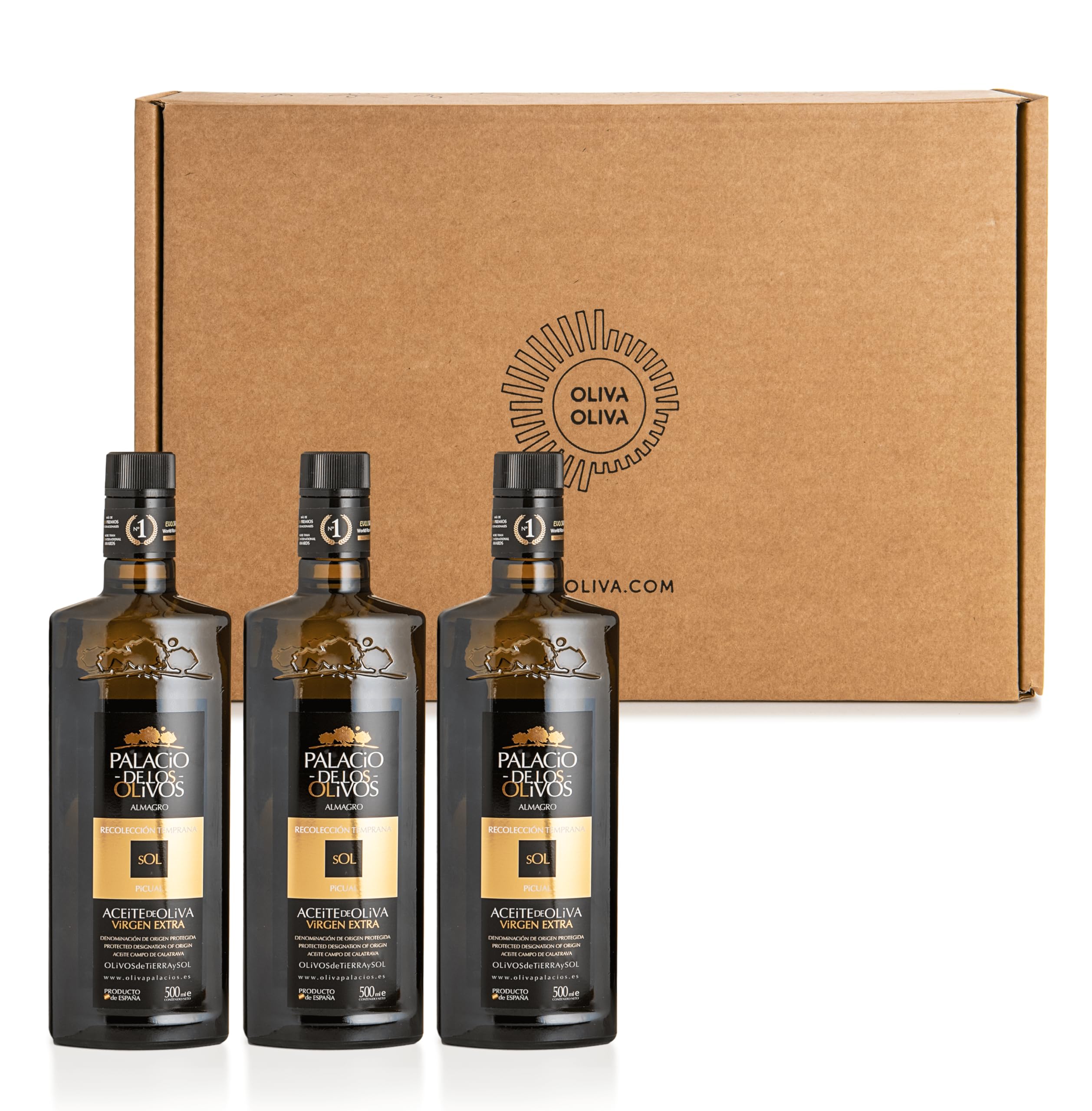 Palacio de Los Olivos Picual Extra Virgin Olive Oil - 3 x 500ml