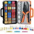 Preciva Ratcheting Wire Crimper Tool Set – 395PCS Ferrule Terminals