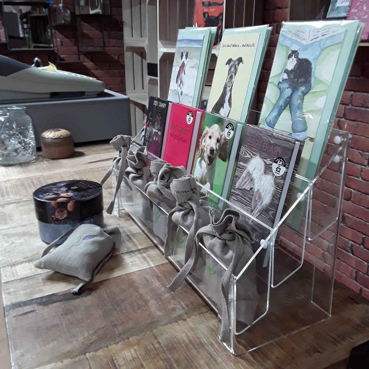 Greeting Card Rack - Universal Fit - 3 Tiers 420mm WidE DSL+ 420mm