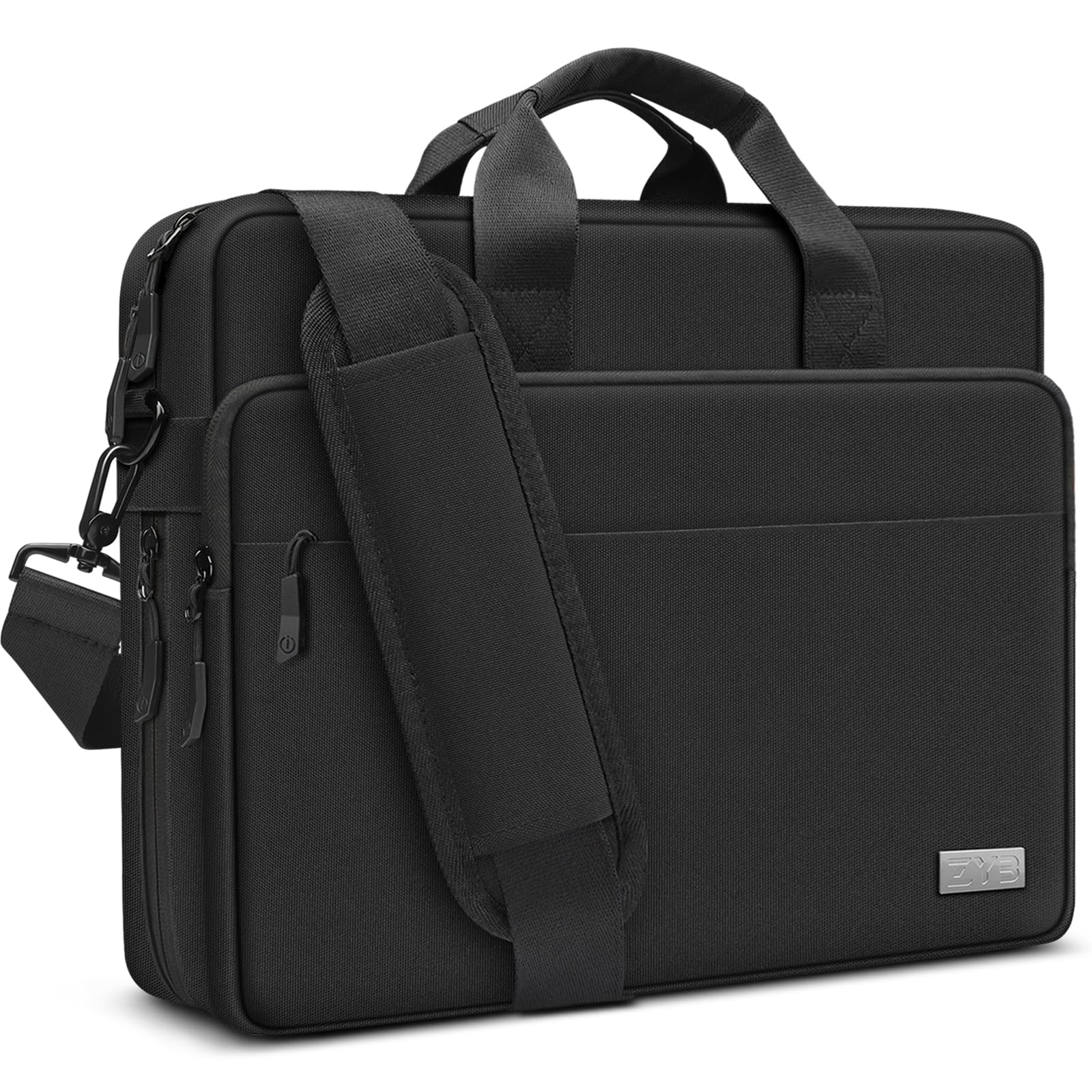 ZYB 17.3 Inch Expandable Waterproof Laptop Bag | Business Briefcase