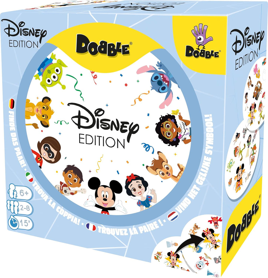 Dobble Disney & Pixar Card Game by Snaps – 90 Cards Family Board Game